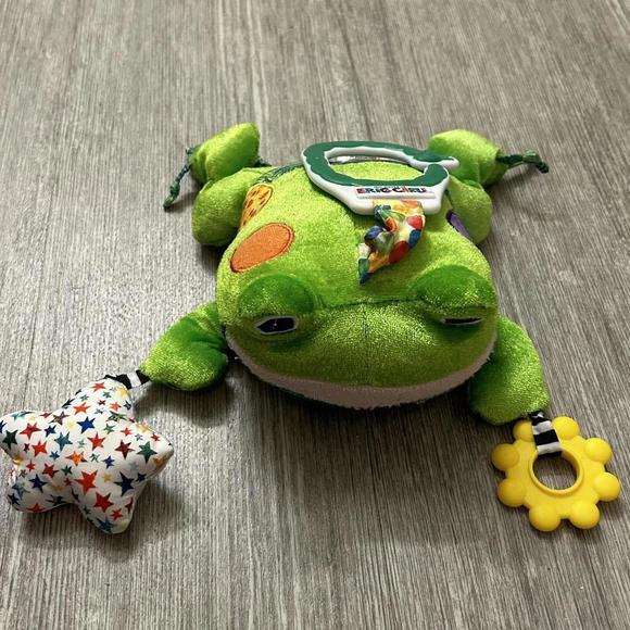 Preferred Kids The World of Eric Carle Plush Activity Frog - Picture 1 of 3